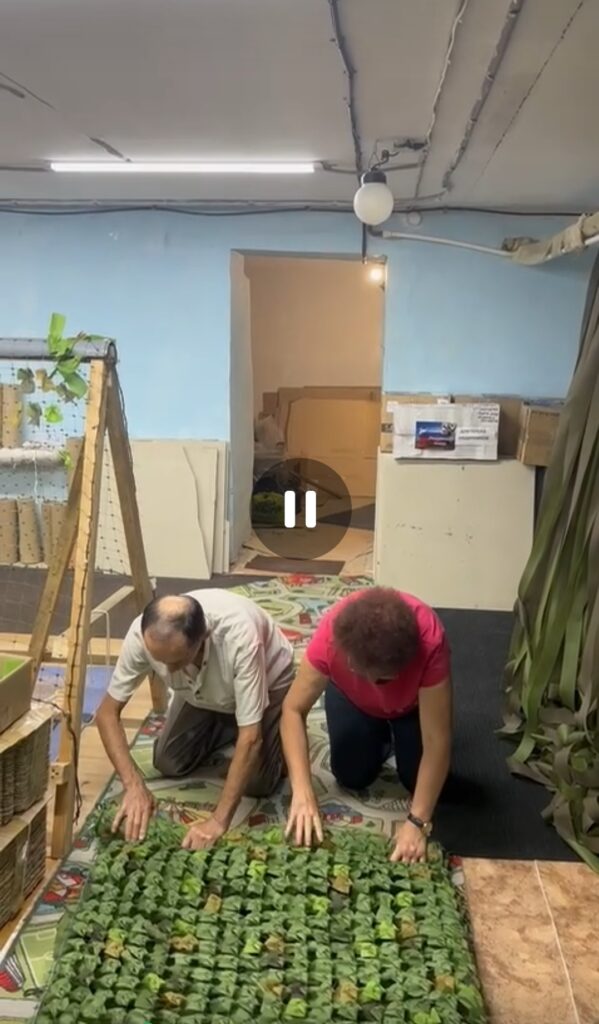 Очередные маскировочные сети для наших бойцов