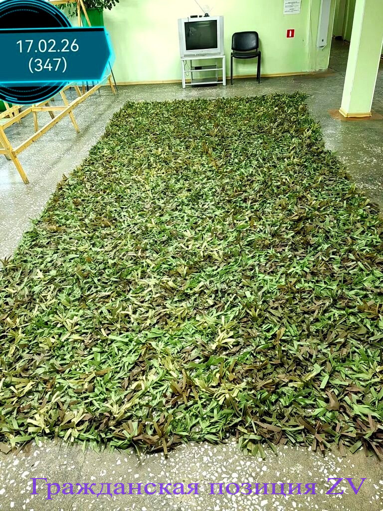 Очередная маскировочная сеточка от группы Тыл-Фронту