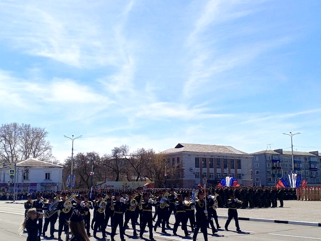 ВПК «Зенит» на параде победы